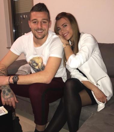 Natalija Ilic and Sergej Milinkovic-Savic in 2018
